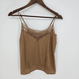 Banana Republic Brown Lace Cami XS